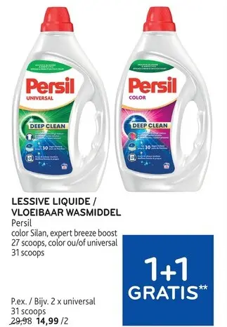 Offre: Lessive liquide / vloeibaar wasmiddel