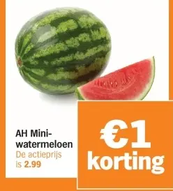 Aanbieding: Mini-watermeloen