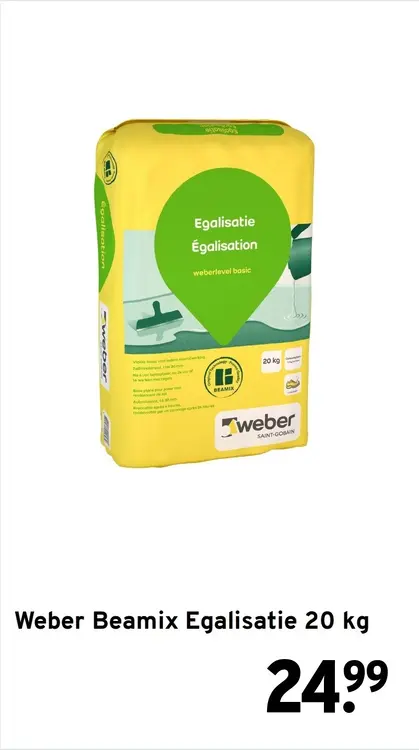 Aanbieding: Egalisatie 20 kg