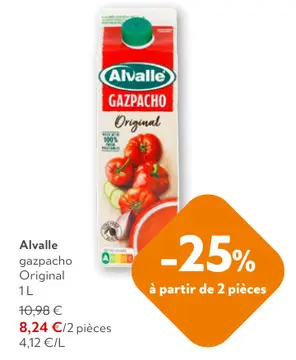 Offre: Alvalle gazpacho Original