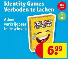 Aanbieding: Verboden te lachen