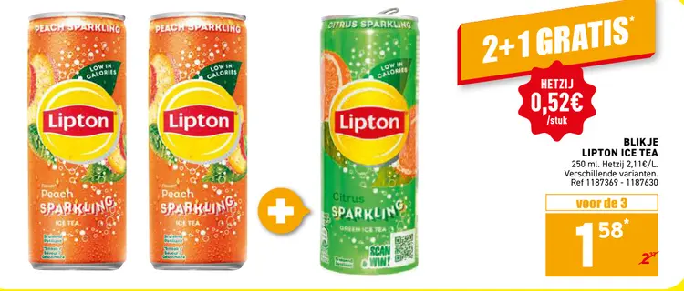 Promotie: Lipton Ice Tea
