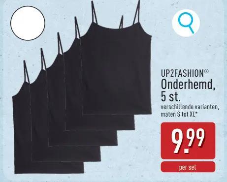 Promotie: Onderhemd