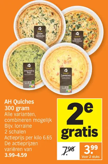 Promotie: Quiches
