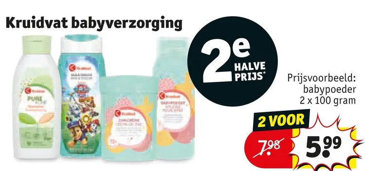 Aanbieding: Kruidvat babyverzorging