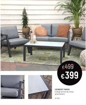 Aanbieding: Loungeset marah