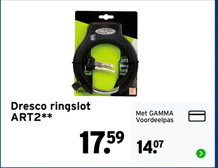 Aanbieding: ringslot