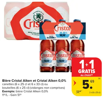 Offre: Bière et 0,0%