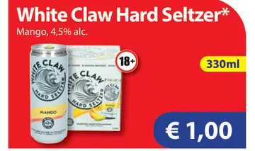 Aanbieding: White Claw Hard Seltzer