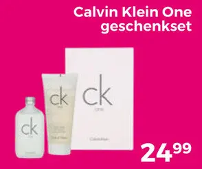 Aanbieding: Calvin Klein One geschenkset