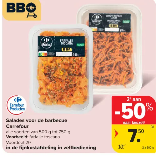 Promotie: Salades voor de barbecue