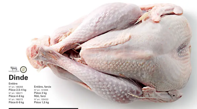 Offre: Dinde