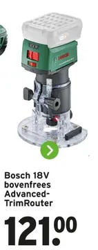Aanbieding: Bosch 18V bovenfrees Advanced-TrimRouter