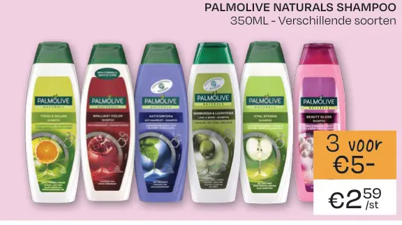 Aanbieding: Naturals shampoo