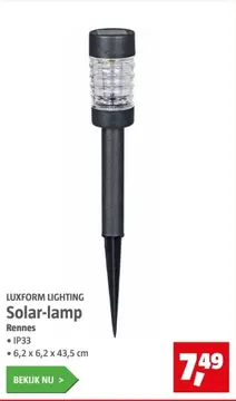 Aanbieding: Solar-lamp