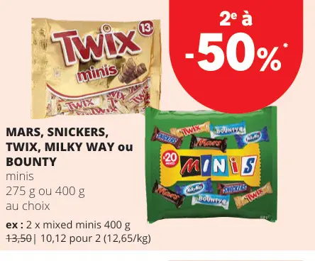 Offre: Minis