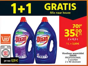 Aanbieding: Vloeibaar wasmiddel