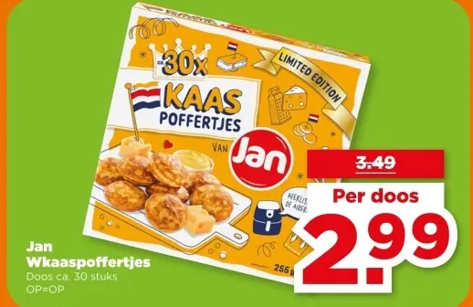 Aanbieding: Kaas Poffertjes