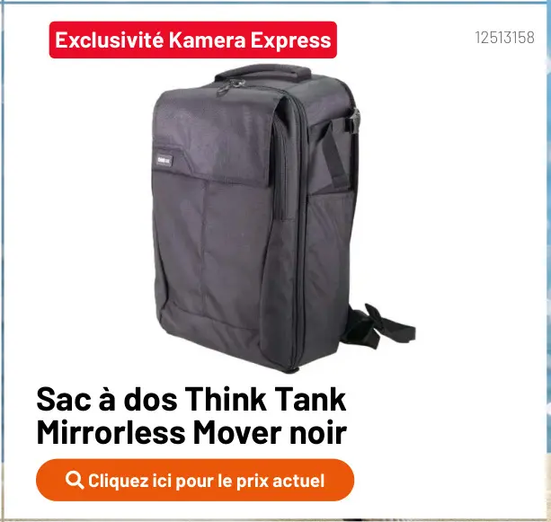 Offre: Sac à dos Think Tank Mirrorless Mover noir