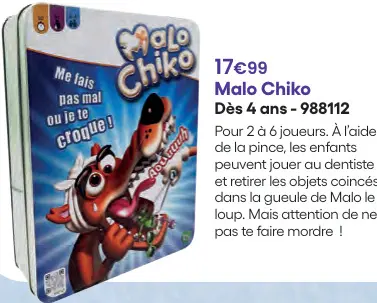 Offre: Malo Chiko