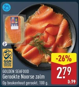 Aanbieding: Gerookte Noorse zalm
