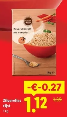 Aanbieding: Zilvervliesrijst