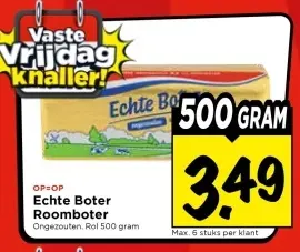 Aanbieding: Echte Boter Roomboter