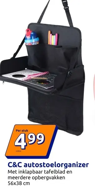 Promotie: C&C autostoelorganizer