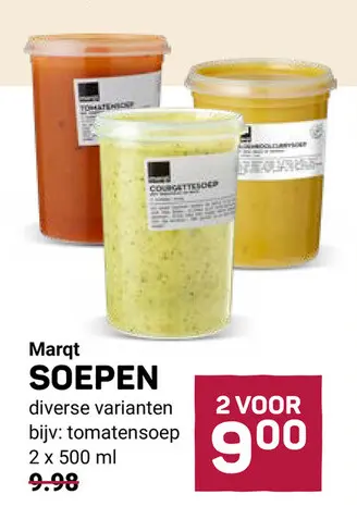 Aanbieding: Soepen