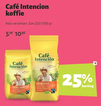 Aanbieding: Café Intención koffie