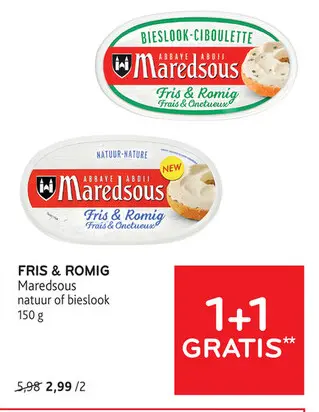 Promotie: Fris & romig