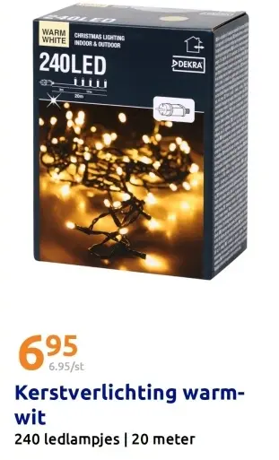 Aanbieding: Kerstverlichting warm-wit