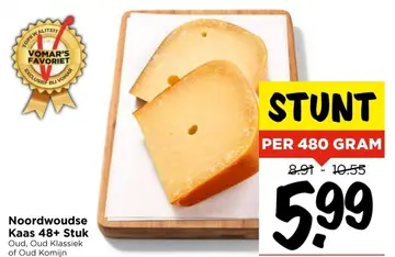 Aanbieding: Noordwoudse Kaas 48+ Stuk