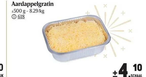 Promotie: Aardappelgratin
