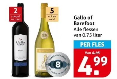 Aanbieding: Gallo of Barefoot