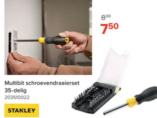 Promotie: Multibit schroevendraaierset