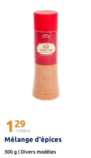 Offre: Mélange d'épices