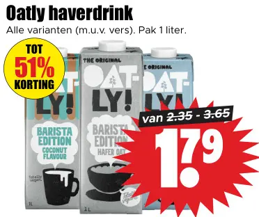 Aanbieding: Haverdrink