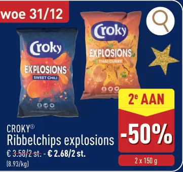 Promotie: Ribbelchips explosions