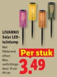 Aanbieding: Solar LED-tuinlamp