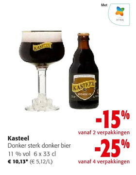 Aanbieding: Kasteel Donker sterk donker bier