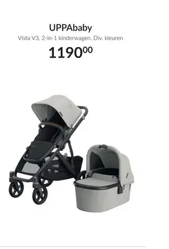 Aanbieding: Vista V3, 2-in-1 kinderwagen