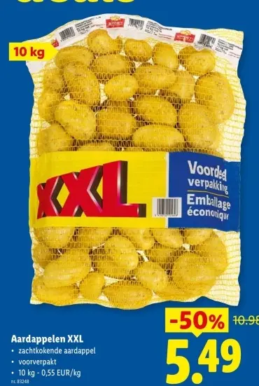 Promotie: Aardappelen XXL