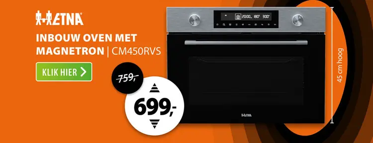 Aanbieding: ETNA CM450RVS