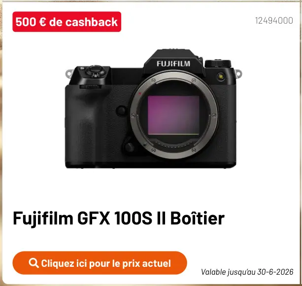 Offre: GFX 100S II Boîtier