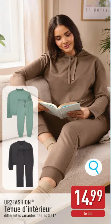 Offre: Tenue d'intérieur