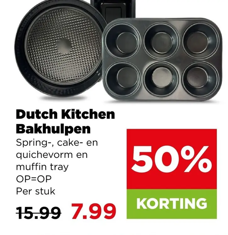 Aanbieding: Dutch Kitchen Bakhulpen