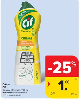 Aanbieding: Crème Cif