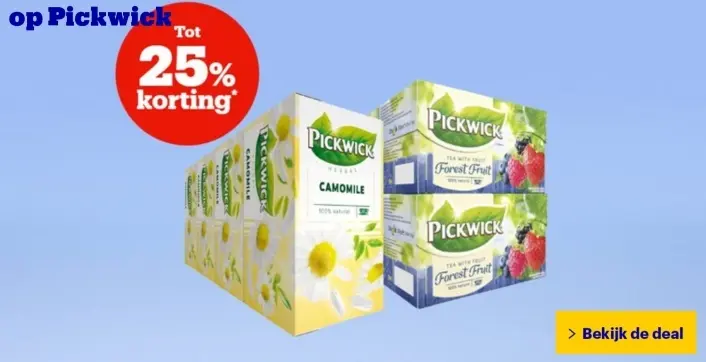 Aanbieding: Pickwick Tea