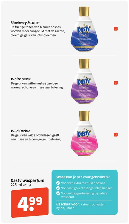 Promotie: Wasparfum